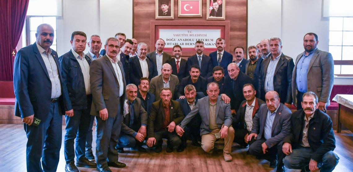 Yakutiye Belediyesi olarak düzenlediğimiz toplantıyla ilçemize bağlı köylerimizin Muhtarlarıyla bir araya geldik. 