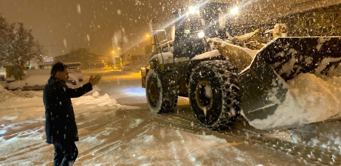 Yakutiye’miz için sahadayız.